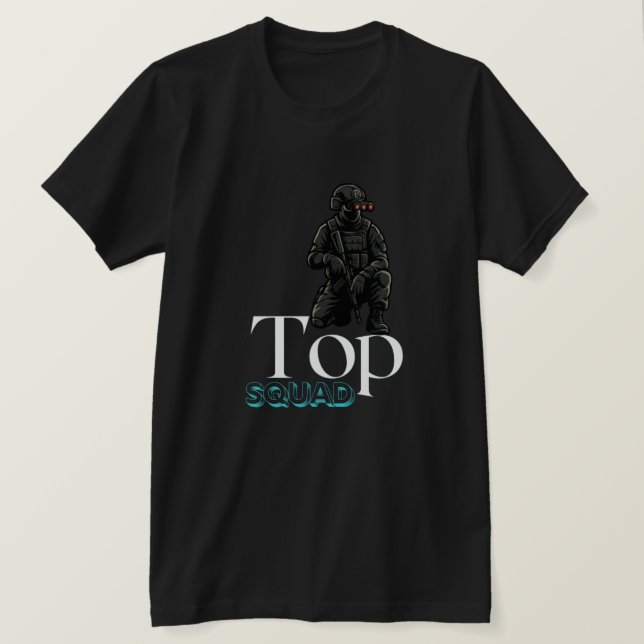 Topp SQUAD T Shirt (Design framsida)