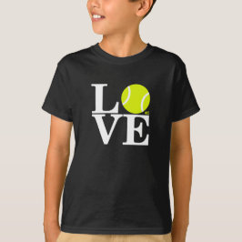 Topp- tennisKÄRLEK Tee Shirt