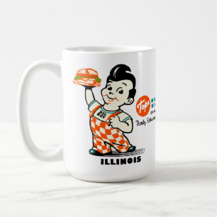 Toppar Big Boy Restaurants of Illinois Kaffemugg