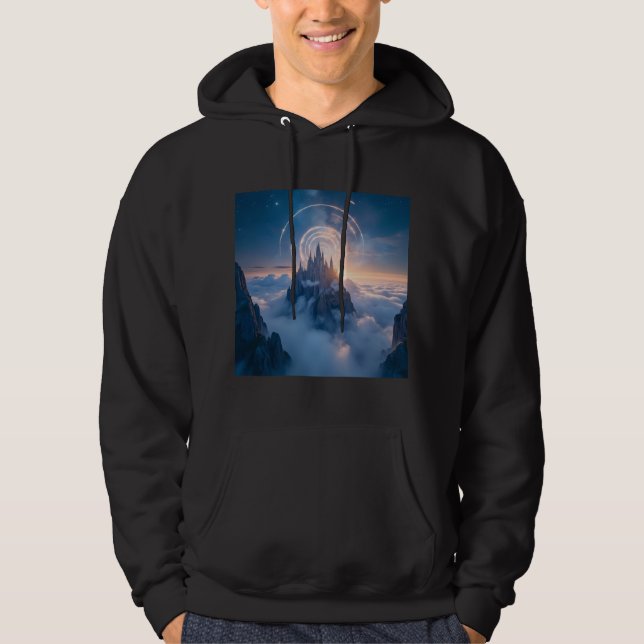 Toppar i himlen hoodie (Framsida)