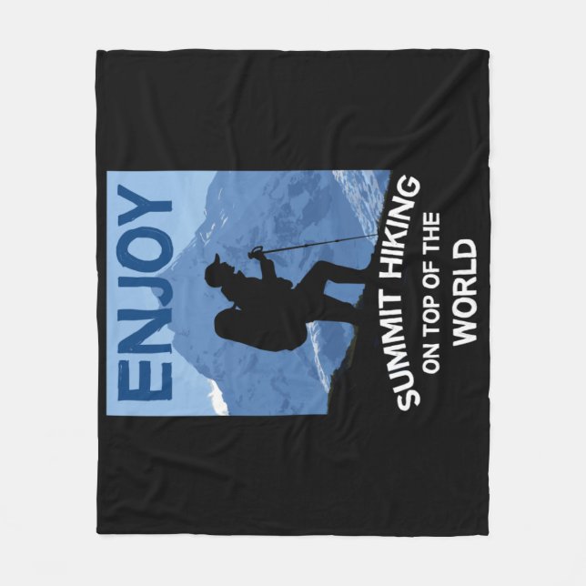 Toppbergen Hiking | Trekking | Mountain Mugg Fleecefilt (Framsidan)