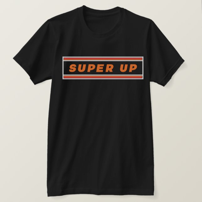 Toppen 18 Toppen upp T Shirt (Design framsida)