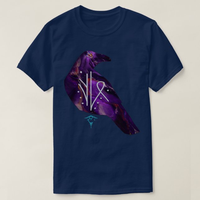 Toppen 7 Raven T Shirt (Design framsida)