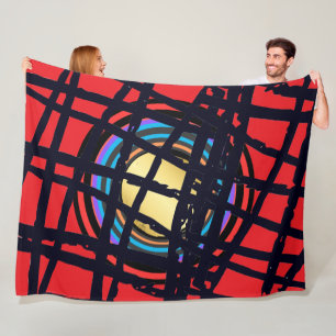TOPPEN ABSTRAKT Fleece Blanket