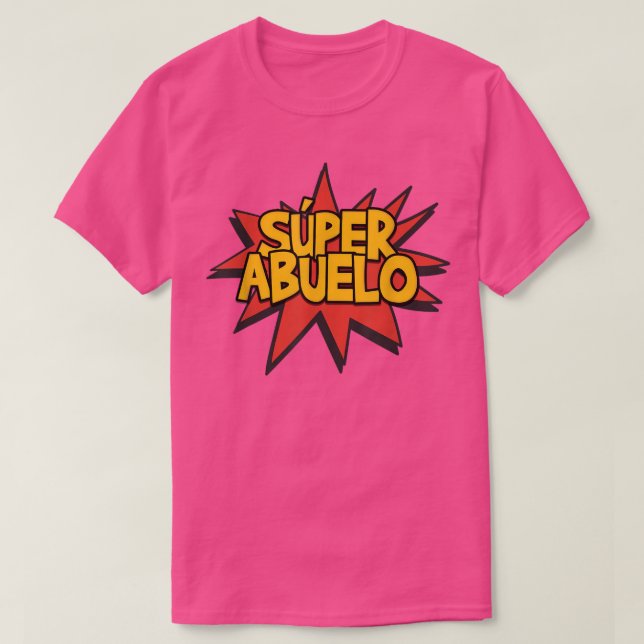 Toppen Abuelo Grandfather Spain Funny Cute Tee  (Design framsida)