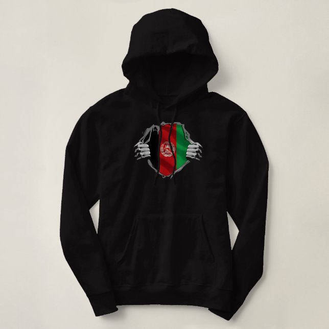 Toppen Afghan Heritage Proud Afghanistan Roots Fla T Shirt (Design framsida)