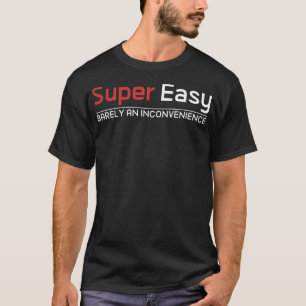 Toppen är lätt en besvär t shirt