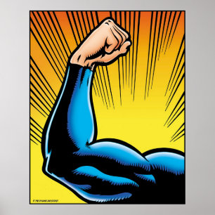 Toppen-Arm Poster