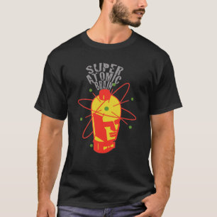 Toppen atom- hjärna tee shirt