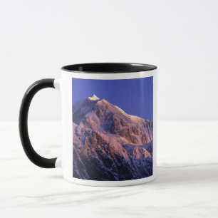 Toppen av Denali Peak Mt. McKinley) vid Mugg