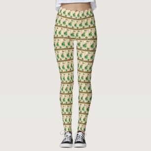 Toppen av det irländska Lass St. Pat's Day Legging