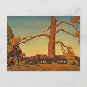 Toppen av Ridge, 1933 av Maynard Dixon Vykort