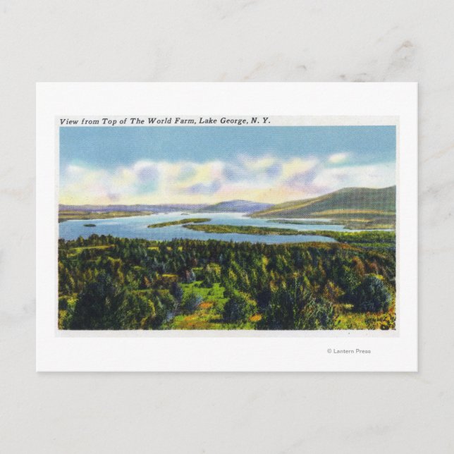 Toppen av världshandelsorganisationen Sjö Vykort (Framsida)