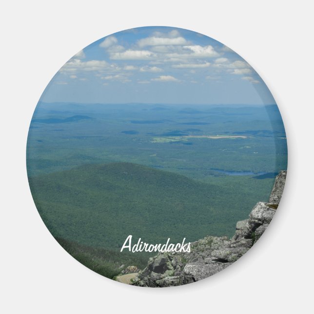 Toppen av Whiteface Mountain, Adirondacks, NY Magnet (Framsidan)