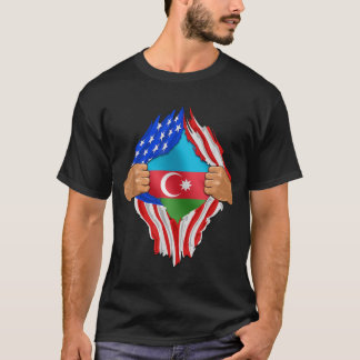 Toppen Azerbajdzjanskt kulturarv Azerbajdzjans röt T Shirt