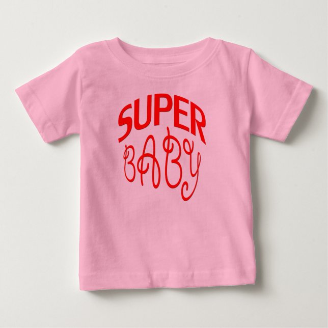 toppen baby red tee shirt (Framsida)
