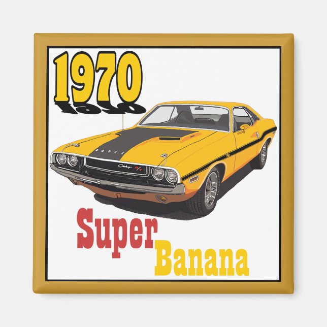 Toppen Banana Magnet (Framsidan)