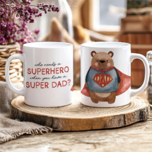 Toppen Bear Mugg - Fars dag Gitter från Kids Jumbo Mugg