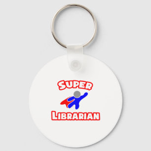 Toppen bibliotekarie nyckelring