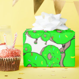 Toppen Big Grönt Yum Presentpapper