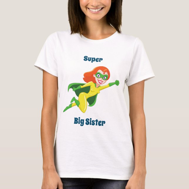 Toppen Big Sister T Shirt (Framsida)