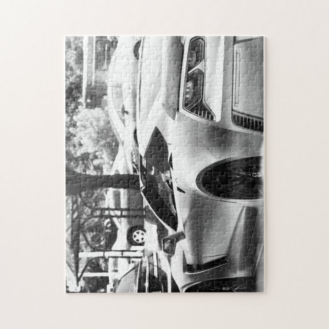 Toppen bil pussel (Vertikal)