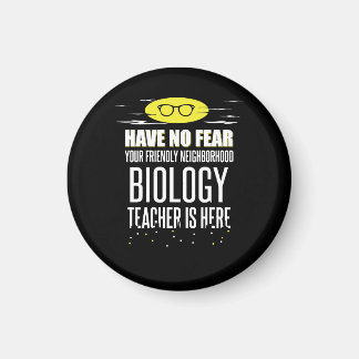 Toppen Biologilärare - ha ingen rädsla Magnet