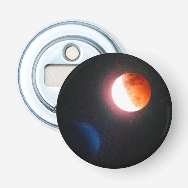 Toppen blodvargmåne 1/20/19 knäppas flaskaöppnaren flasköppnare (Framsidan)