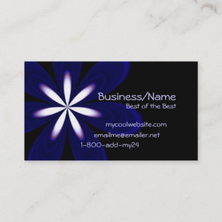 Toppen blommavisitkort visitkort