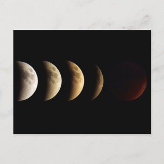 Toppen, Blood Måne, Lunar Eclipse, 2015 Vykort