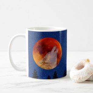Toppen Blood Varg Måne 2019 Kaffemugg