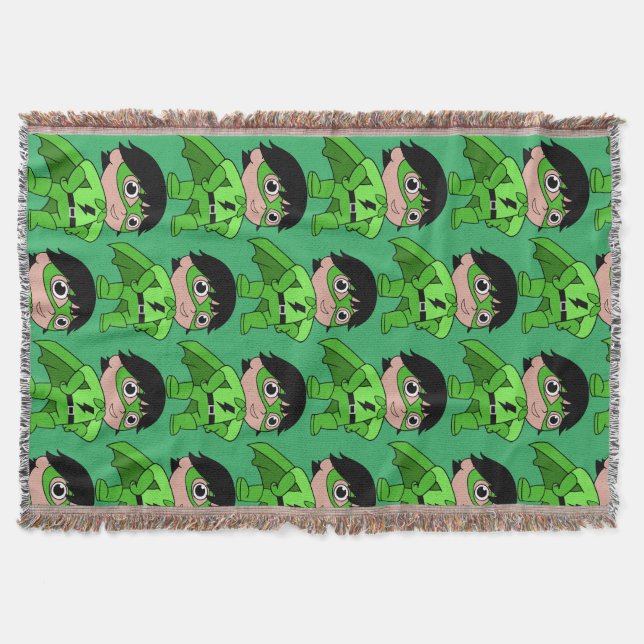 Toppen Boy Action Hero Filt (Framsidan)