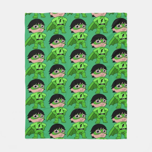 Toppen Boy Action Hero Fleecefilt (Framsidan)