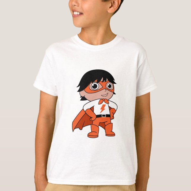 Toppen Boy Action Hero T Shirt (Framsida)