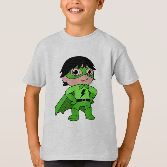 Toppen Boy Action Hero T Shirt (Framsida)