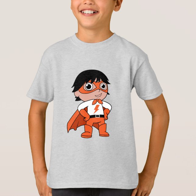 Toppen Boy Action Hero T Shirt (Framsida)