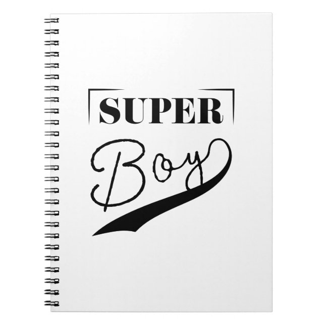 Toppen Boy Anteckningsbok (Framsidan)