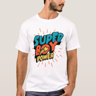 Toppen Boy Power T-shirt Design