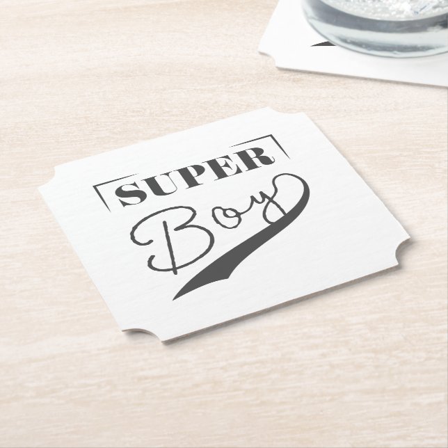 Toppen Boy Underlägg Papper (Vinklad)