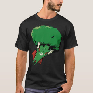 Toppen Broccoli Vegan Hero av Tobe Fonseca T Shirt