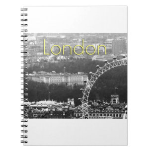 Toppen! Buckingham Palace London Anteckningsbok Med Spiral