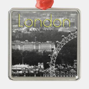 Toppen! Buckingham Palace London Julgransprydnad Metall
