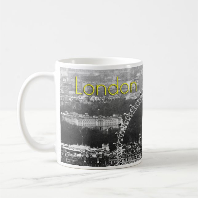 Toppen! Buckingham Palace London Kaffemugg (Vänster)
