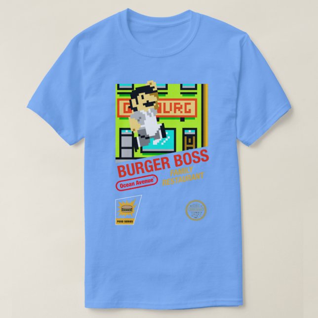 Toppen Burger Chef T Shirt (Design framsida)