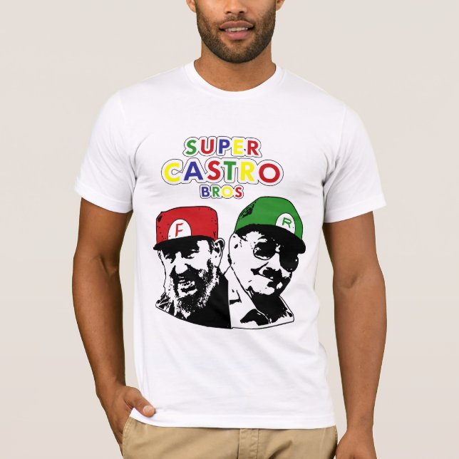Toppen Castro Bros. T-shirt (Framsida)