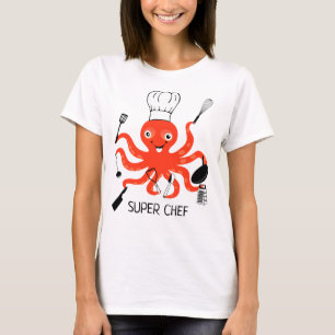 Toppen Chef Octopus T Shirt