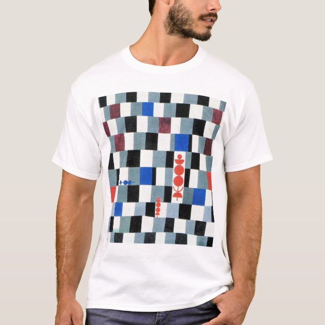 Toppen Chess, Paul Klee T Shirt (Framsida)