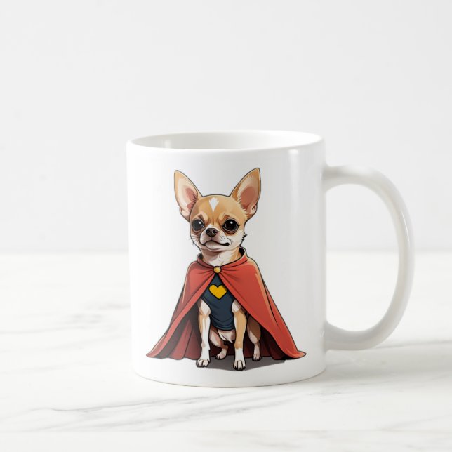 Toppen Chihuahua Coffee Mugg #2 (Höger)