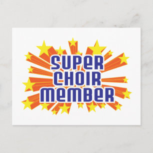 Toppen Choir-medlem Vykort