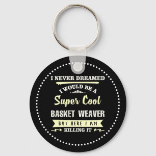 Toppen Coola Basket Weaver Nyckelring